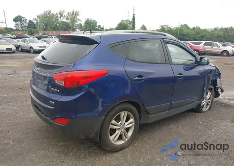 2010 Hyundai Tucson Gls from USA, damaged, VIN KM8JUCAC1AU081860